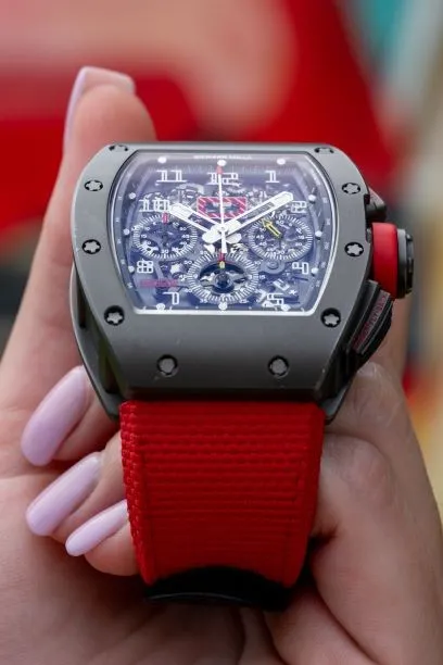 RM 011 Felipe Massa super clone replica with automatic chronograph movement and Richard Mille sporty watch design